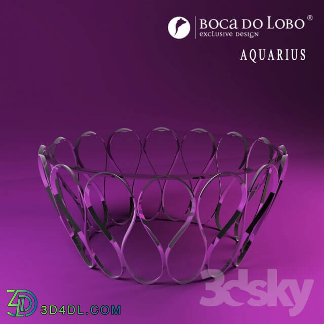 Table - BocaDoLobo Aquarius coffee table