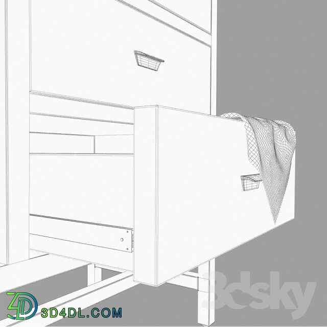 Sideboard _ Chest of drawer - Berkeley Storage Cabinet