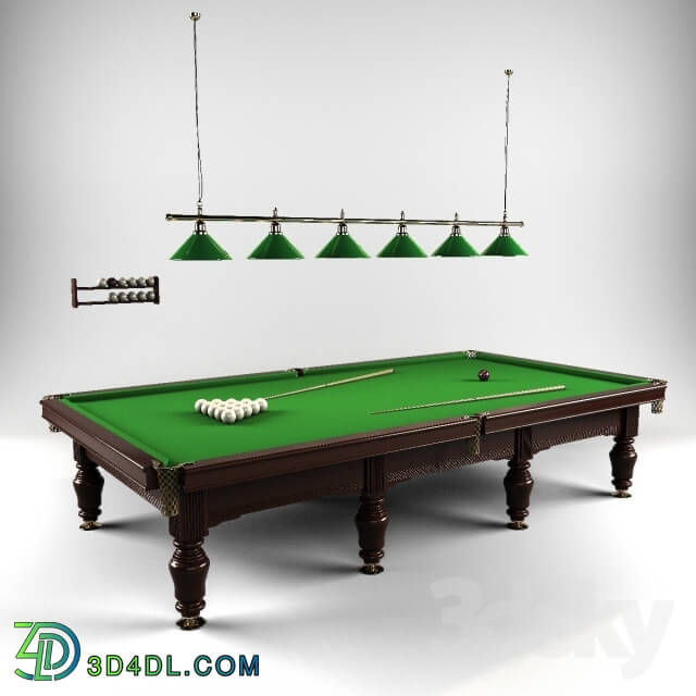 Billiards - 12ft snooker table