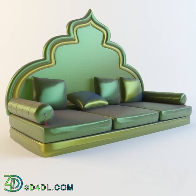 Sofa - Sofa in Oriental style