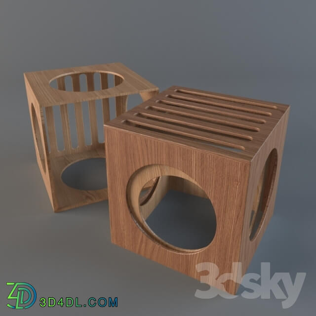 Table _ Chair - Cube