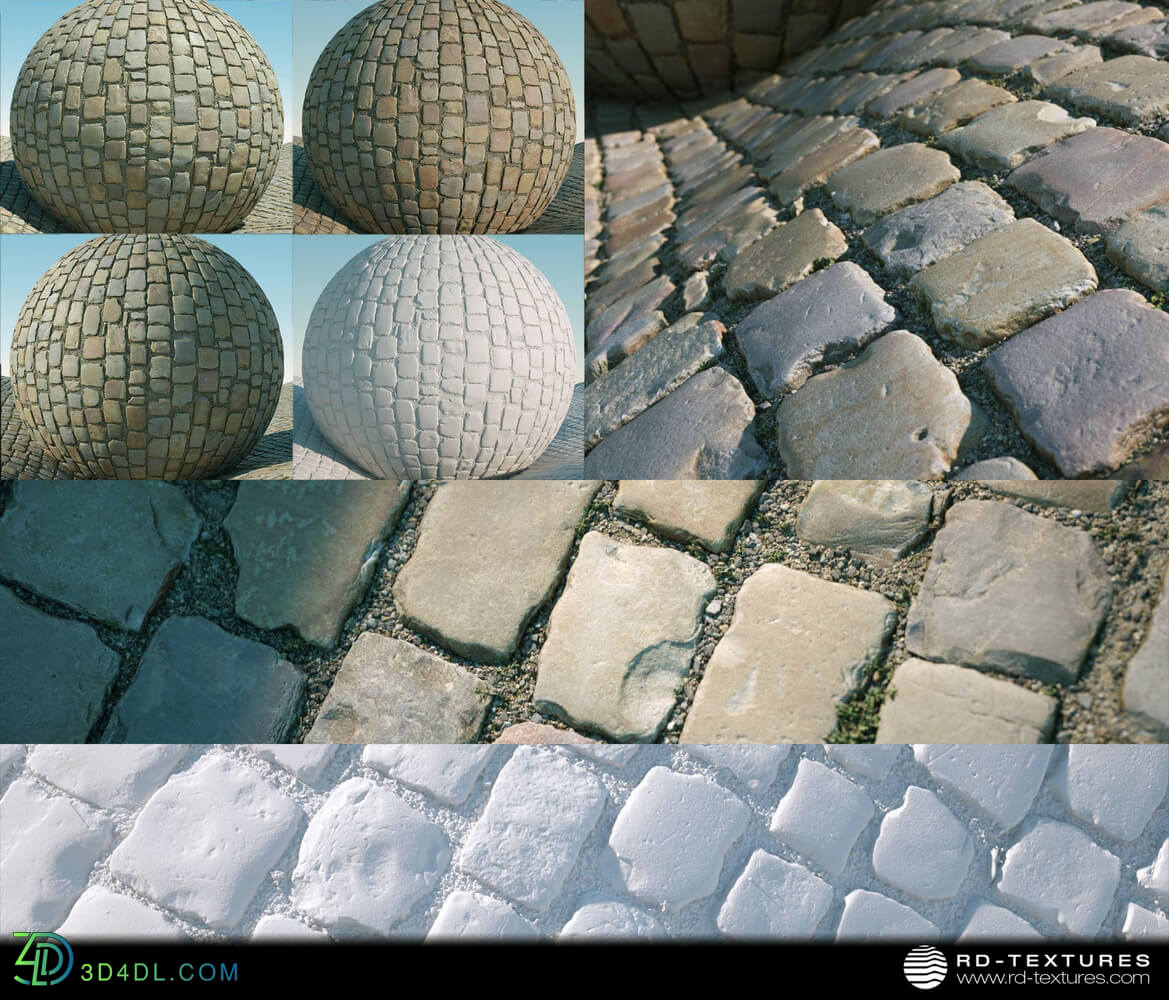 RD-textures Cobblestones 10