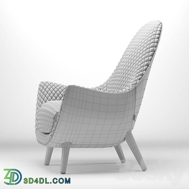 Arm chair - Mad king by poliform