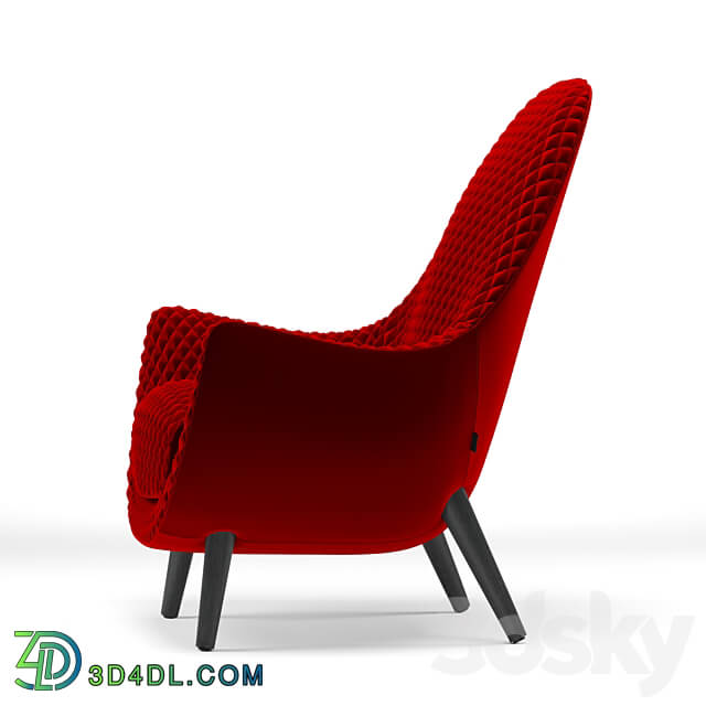 Arm chair - Mad king by poliform