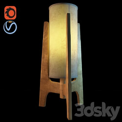 Table lamp - light01 