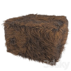 Other soft seating - Wool pouf Carito 