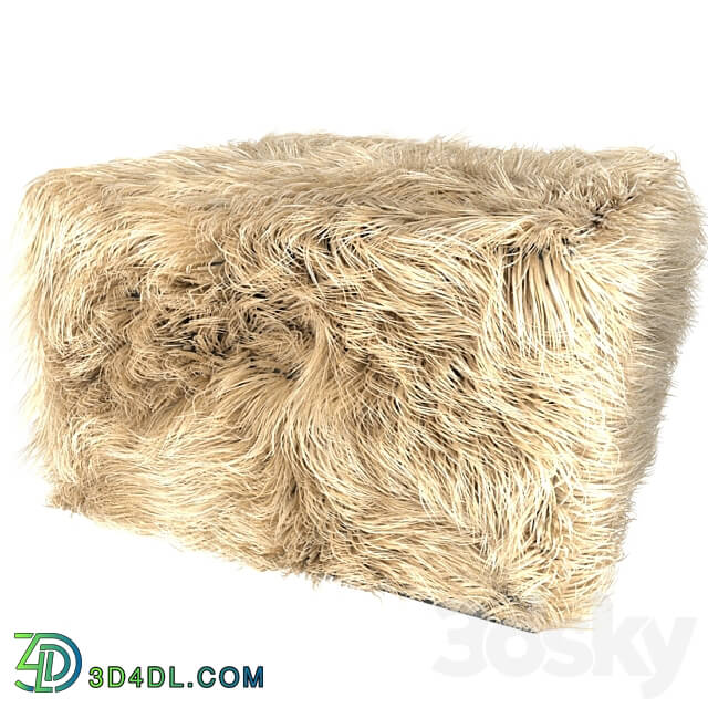 Other soft seating - Wool pouf Carito