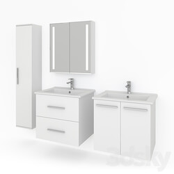 Bathroom furniture production Kaksa A Praktik White 650 