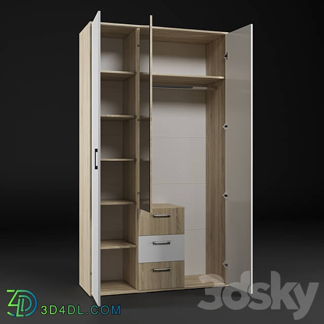 Wardrobe Display cabinets Swing wardrobe Bellagio 3