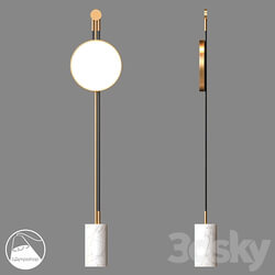 Floor lamp - LampsShop.ru T6013 Floor Lamp Lunar Marble 
