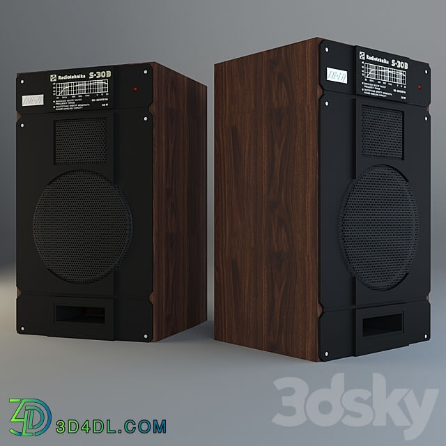 Audio tech - Acoustic system Radiotehnika S30b