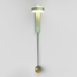 Wall light - Denzil green 