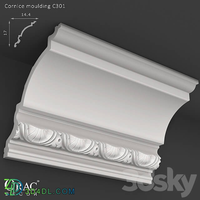 OM Cornice Orac Decor C301