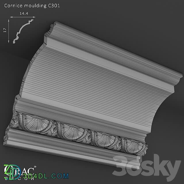 OM Cornice Orac Decor C301