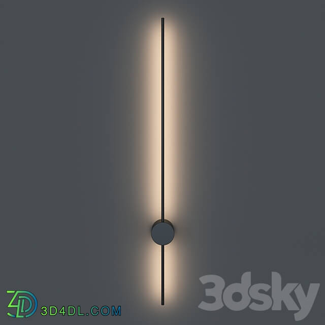 Wall light - Linear sconce with reflected light_ Novosvet KEMMA WALL