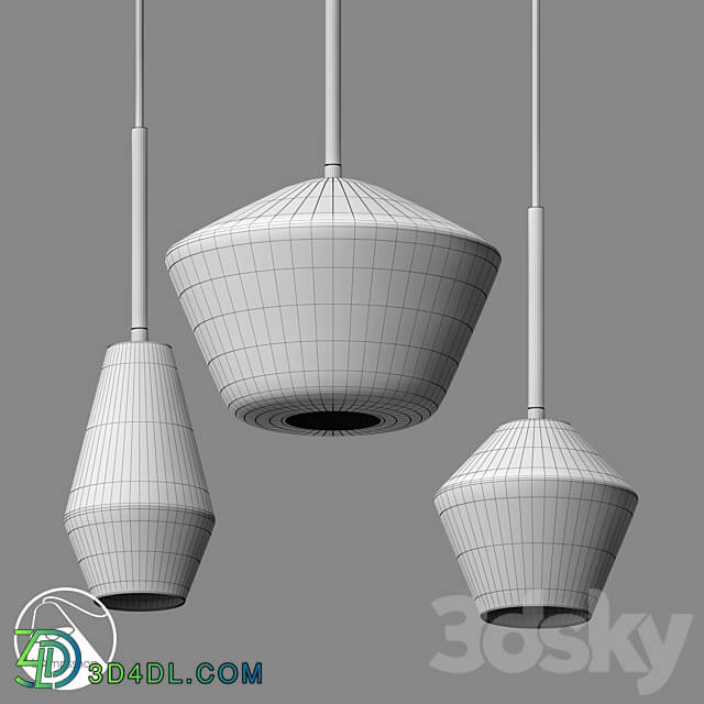 Pendant light LampsShop.com PDL2081 Chandeliers Retro B