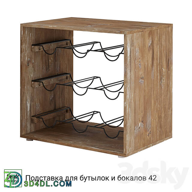 Other decorative objects Stand for bottles and glasses 42