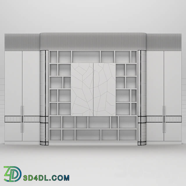 Wardrobe Display cabinets STORE 54 Wall unit Cronus