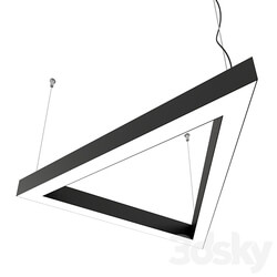 Pendant light - Bone light triangle 785 