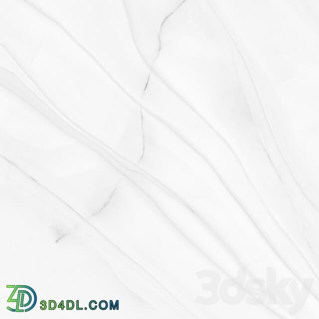 Marble veneer 012 Marble Royal White B 3D Models 3DSKY