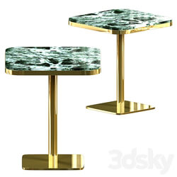 Table - Bistro table marble Ø60 cm_ Lixfeld 