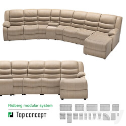 Rydberg sofa modular system  