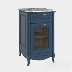 Sideboard _ Chest of drawer - Cabinet with marble top Madlen _ color Ruta_ Estella 