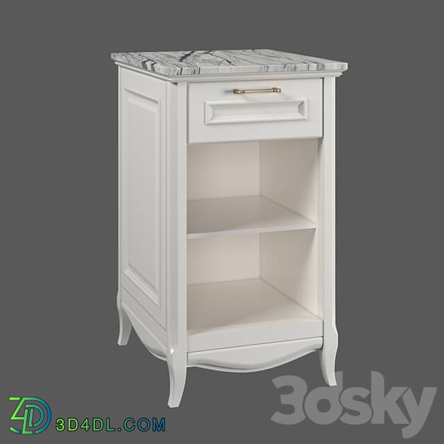 Sideboard _ Chest of drawer - Cabinet with open shelves Madlen _ color Ruta_ Estella