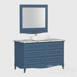 Vanity unit with Madlen overhead sink color Ruta Estella 