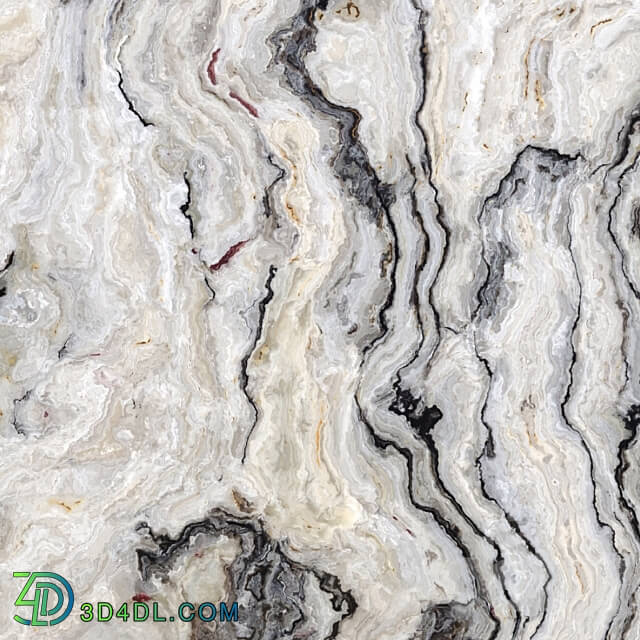 Marble veneer 013 Bianca Carrara A 3D Models 3DSKY