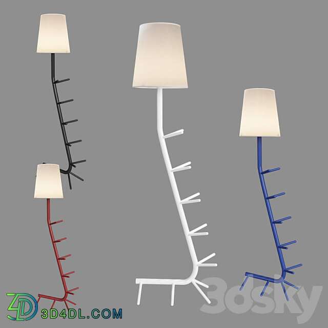 Mantra Centipede Floor Lamp 7254 7257