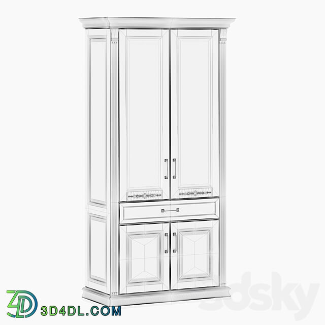 Wardrobe Display cabinets Two door Showcase RIMAR with glass 2021