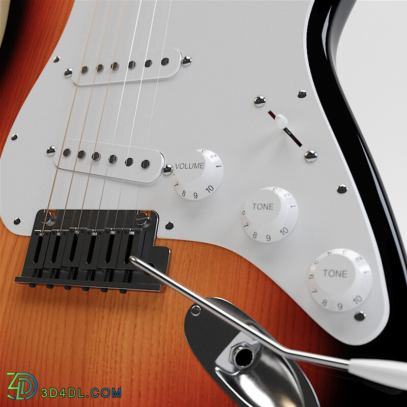 CGMood Fender Stratocaster California Sunburst