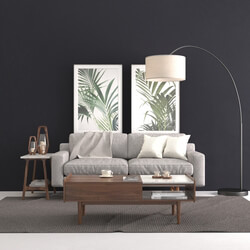 CGMood Living Room Set West Elm 