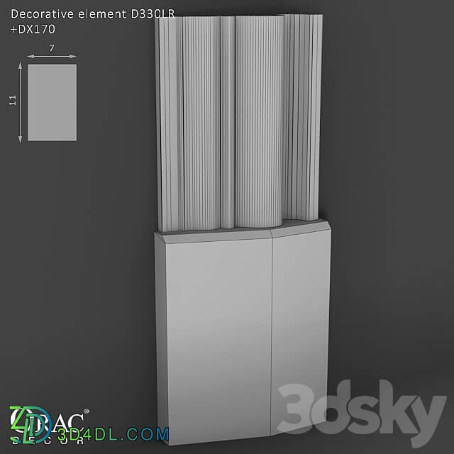 OM Decorative element Orac Decor D330LR