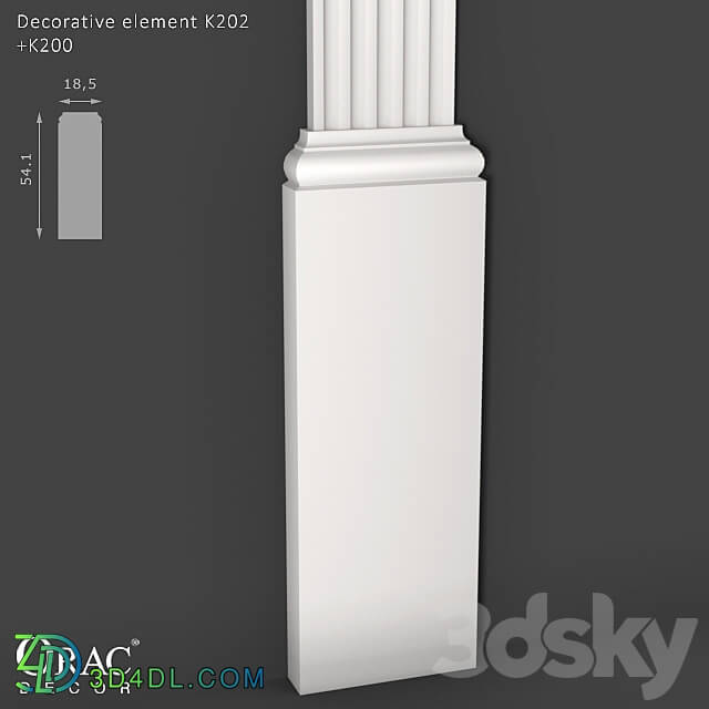 OM Decorative element Orac Decor K202