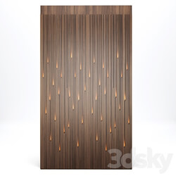 STORE 54 Wall panels with built in lighting Lucerna  
