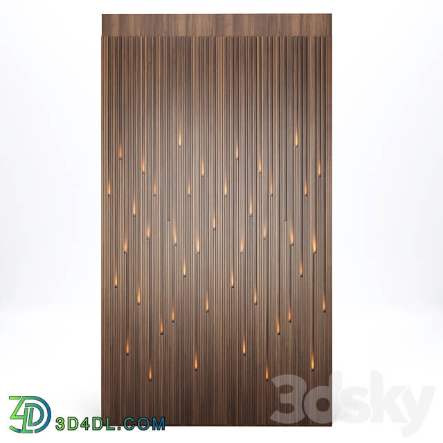 STORE 54 Wall panels with built in lighting Lucerna 