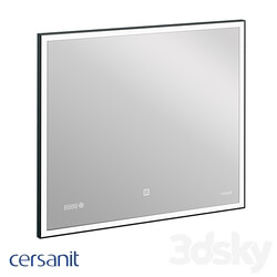 Mirror led 011 design 80x70 with illumination rectangular 