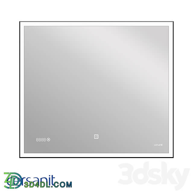 Mirror led 011 design 100x80 with illumination rectangular