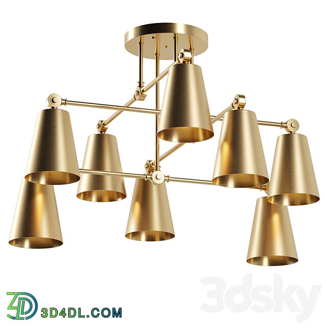 Pendant light Chandelier Sia V8 art. 24867 by Pikartlights