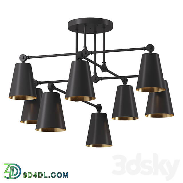 Pendant light Chandelier Sia V8 art. 24867 by Pikartlights