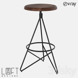 Bar stool LoftDesigne 36954 model 
