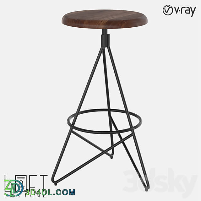 Bar stool LoftDesigne 36954 model