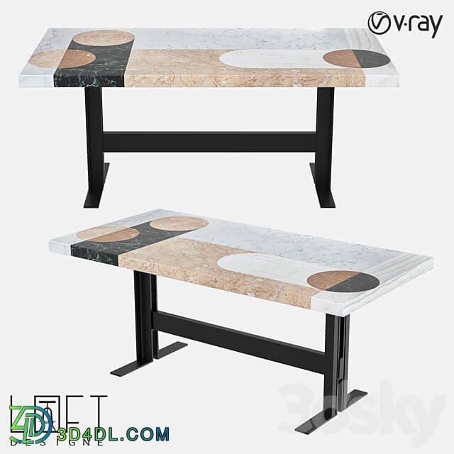 Dining table LoftDesigne 60802 model