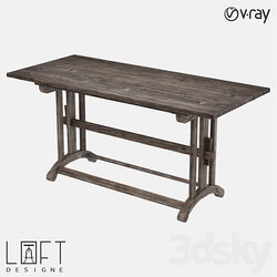Table LoftDesigne 60953 model table 