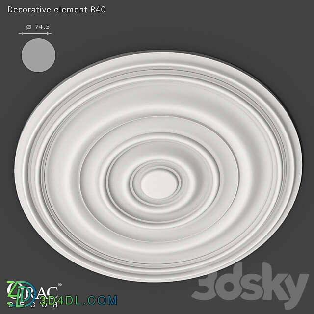 OM Decorative element Orac Decor R40