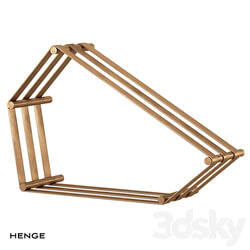 Other bookcase tangram by henge om  