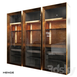 Wardrobe Display cabinets Shelving unit loom fr from henge om  
