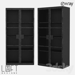 Wardrobe Display cabinets Shelving unit LoftDesigne 419 model 